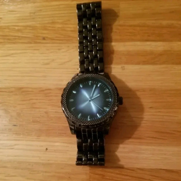 Men’s Black -Blueish Nordstrom Watch FMDPU011 -Water Resistant,1-1/2" Face - Picture 5 of 6